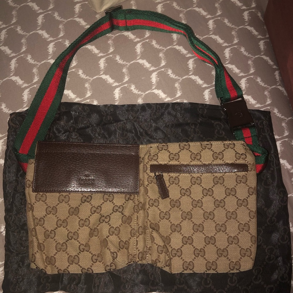 Authentic Vintage GUCCI Waist Belt Bum Bag